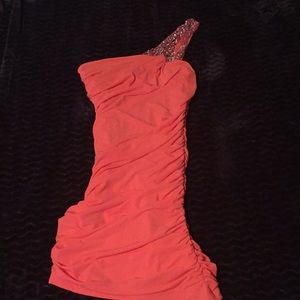 Pink Skinny Dress